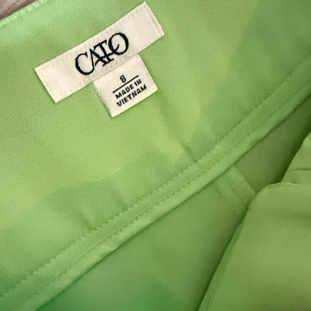 Lot x 2 Columbia Tan and green Cato Omni-Shield Pants size 8 - Picture 3 of 9